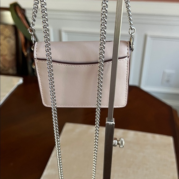 Coach Pink Embellished Butterfly Mini Crossbody NWT - Picture 5 of 16